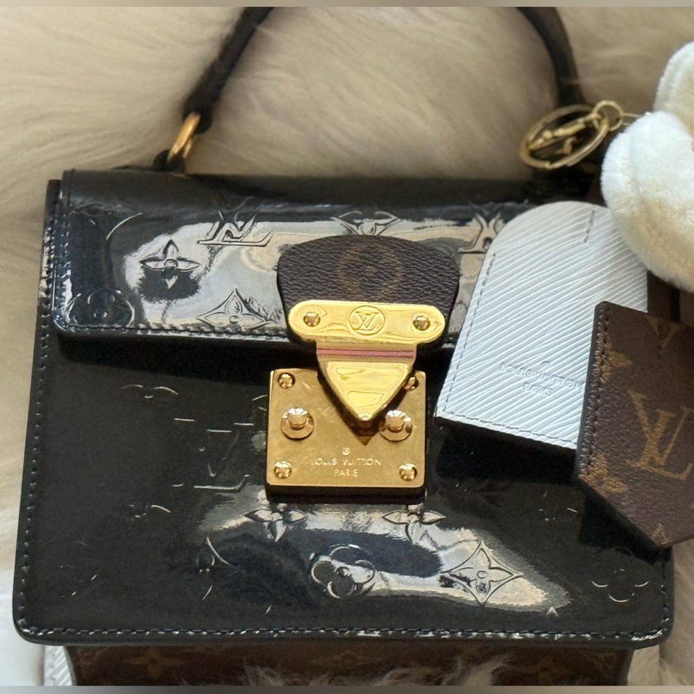 💯AUTHEN LOUIS VUITTON SPRING STREET NM MONOGRAM/VERNIS/EPI SHOULDER  HANDBAG - Picture 9 of 17